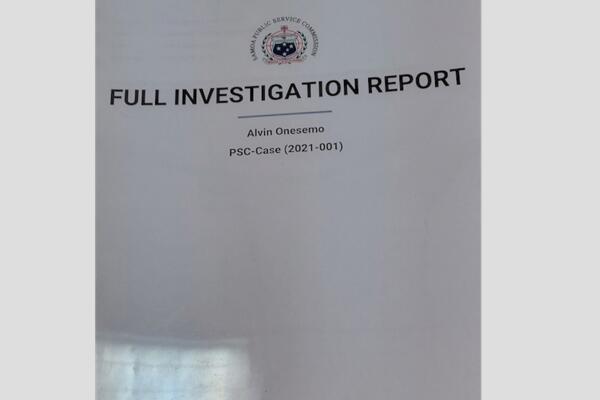 image of PSC concerns the MCR\'s handling of investigation against former ACEO, Alvin Onesemo had “political motive” 