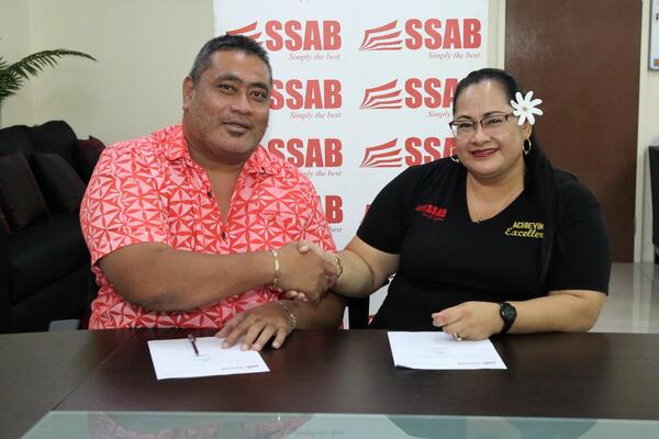 image of SSAB continues its commitment for youth development with Moamoa Rooster Rugby team 