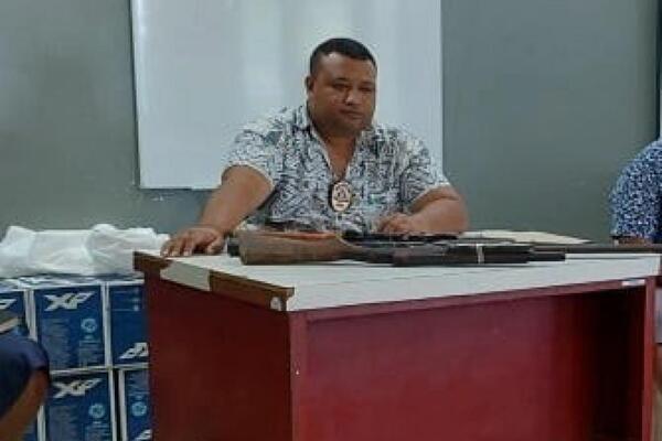 image of Savaii Police fines people caught on boat from Upolu, travelling to Salelologa for funeral 