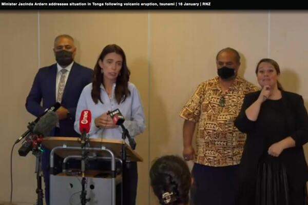image of New Zealand Gov steps in to assist Tonga 