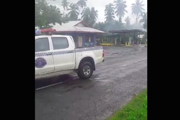 image of Police and FESA investigates fire at gas station in Sa\'anapu 